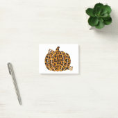 Leopard Pumpkin / Herbstsaison Post-it Klebezettel (Büro)