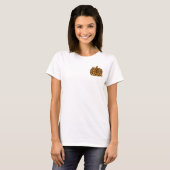 Leopard Pumpkin / Herbstsaison T-Shirt (Vorne ganz)