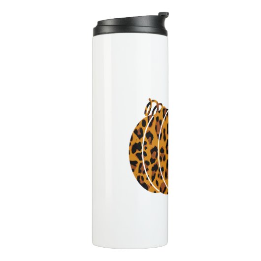 Leopard Pumpkin / Herbstsaison Thermosbecher (Nach links gedreht)