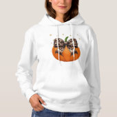 Leopard Pumpkin Hoodie (Vorderseite)