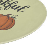 Leopard Pumpkin Season Erntedank Halloween Fall Schneidebrett (Ecke)