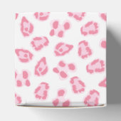 Leopard-Punkt in Rosa Geschenkschachtel (Oben)