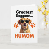 Leopard Pup Humom Karte (Gelbe Blume)