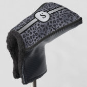 Leopard-Putter-Golfkopfabdeckung Golf Headcover (3/4 Vorderseite)