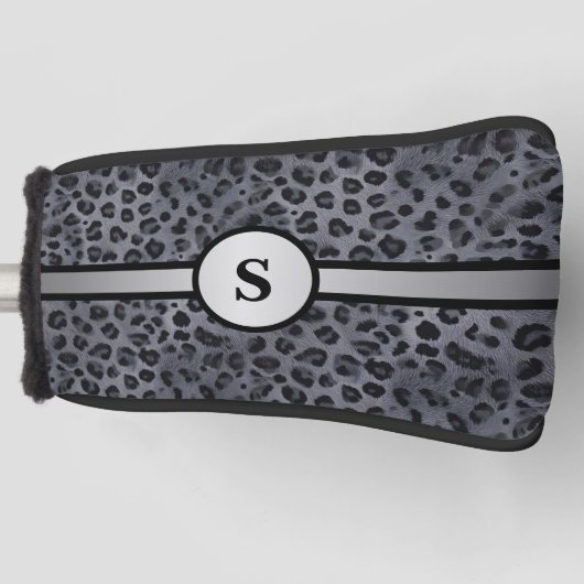 Leopard-Putter-Golfkopfabdeckung Golf Headcover (Vorderseite)