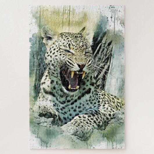 Leopard Puzzle (Vertikal)