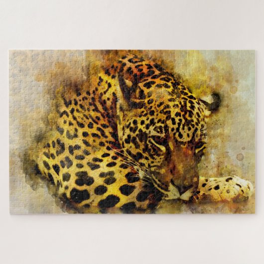 Leopard Puzzle (Horizontal)