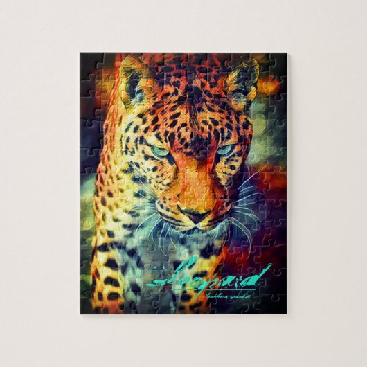 Leopard [Puzzle: 110P] Puzzle (Vertikal)