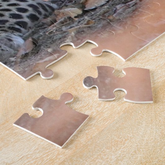 Leopard-Puzzlespiel Puzzle (Seite)