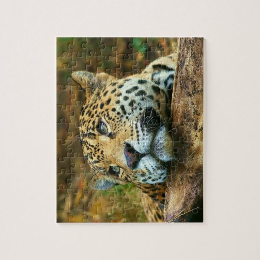 Leopard-Puzzlespiel Puzzle (Vertikal)
