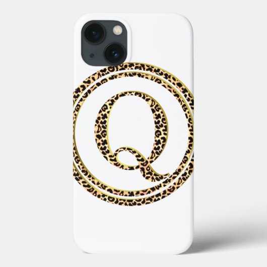Leopard Q Case-Mate iPhone Hülle (Rückseite)