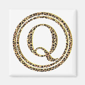 Leopard Q Magnet (Vorne)