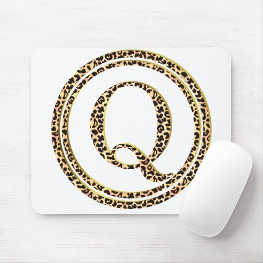Leopard Q Mousepad (Mit Mouse)