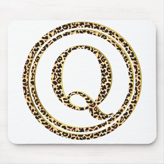 Leopard Q Mousepad (Vorne)