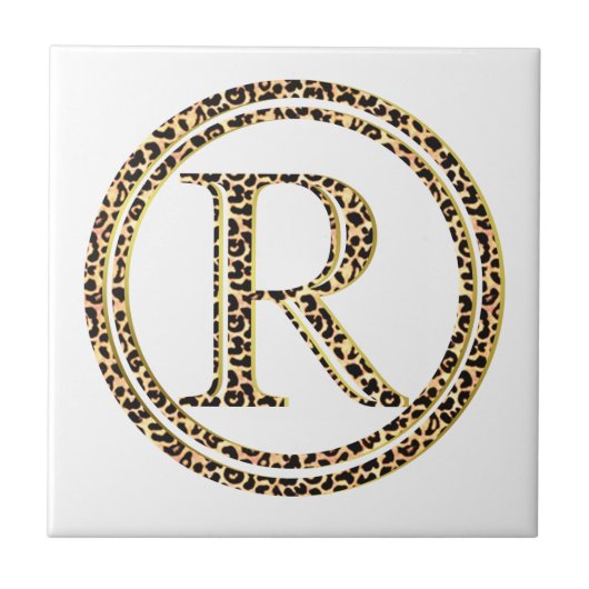 Leopard R Fliese (Vorderseite)