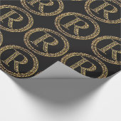 Leopard R Geschenkpapier (Ecke)