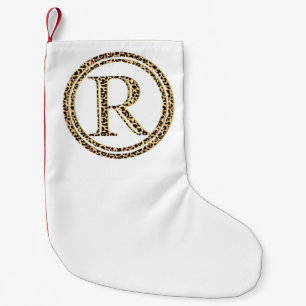 Leopard R Kleiner Weihnachtsstrumpf