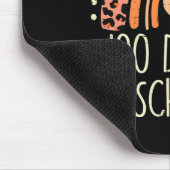 Leopard Rainbow 100 Days School Niedlich 100th Day Mousepad (Ecke)