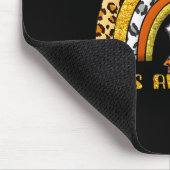 Leopard Rainbow Crps Warrior Mousepad (Ecke)