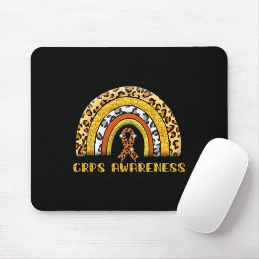 Leopard Rainbow Crps Warrior Mousepad (Mit Mouse)