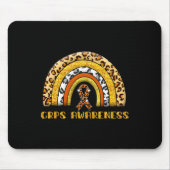 Leopard Rainbow Crps Warrior Mousepad (Vorne)
