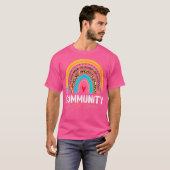 Leopard Rainbow Heathrow T-Shirt (Vorne ganz)