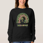 Leopard Rainbow Let The Shenanigans Begins St Patr Sweatshirt (Vorderseite)