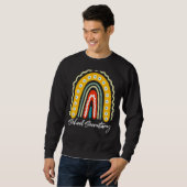 Leopard Rainbow Office 2022 1. Schultag Sweatshirt (Vorne ganz)