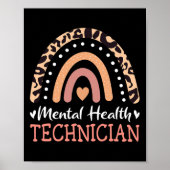 Leopard Rainbow Poster (Vorne)