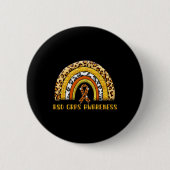 Leopard Rainbow Rsd Crps Warrior Button (Vorderseite)