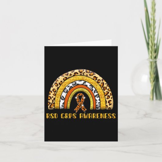 Leopard Rainbow Rsd Crps Warrior Karte (Vorderseite)