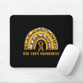 Leopard Rainbow Rsd Crps Warrior Mousepad (Mit Mouse)