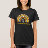 Leopard Rainbow Schizophrenia Warrior T-Shirt (Vorderseite)