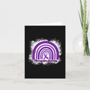 Leopard Rainbow Warrior Fibromyalgie Bewusstsein Karte