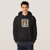 Leopard Rainbow Work Liebe Hoodie (Vorne ganz)
