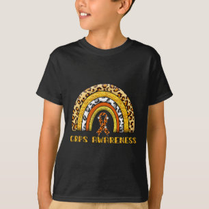 Leopard Regenbogen CRPS Krieger T-Shirt