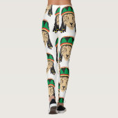 Leopard Reggae Leggings (Rückseite)