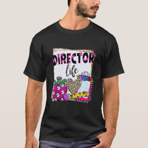 Leopard-Regisseur unterrichtet Kinder Zurück zur S T-Shirt