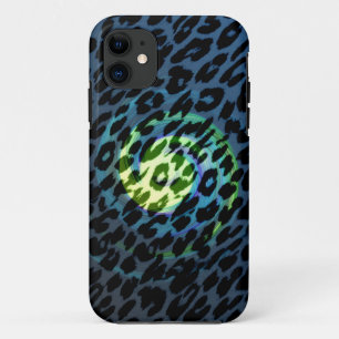 Leopard-Retro-Swirbellicht Case-Mate iPhone Hülle