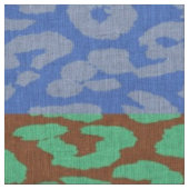 Leopard-Retrofarbe nahtlose Streifen #10 Stoff (Muster)