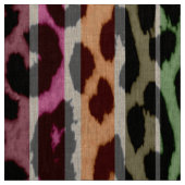 Leopard-Retrofarbe nahtlose Streifen #19 Stoff (Muster)