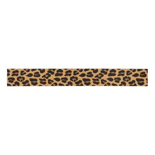 Leopard Ripsband (Vorderseite)