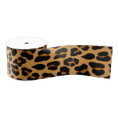 Leopard Ripsband (Spule)