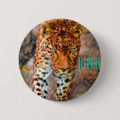 Leopard [Round-Tin-Abzeichen] Button (Vorderseite)