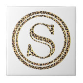 Leopard S Fliese (Vorderseite)