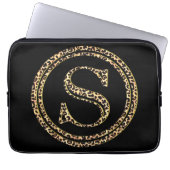 Leopard S Laptopschutzhülle (Vorderseite)