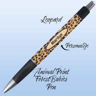 Leopard Safari Jungle Wild Feline Animal Print 🐆 Kugelschreiber