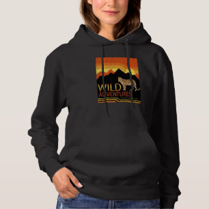 Leopard-Safari-Savanne Afrika Wildkatze Abenteuer Hoodie