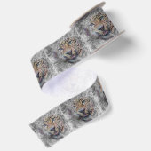 Leopard Satinband (Rückseite)