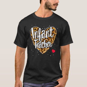 Leopard-Säugling-Lehrerin tritt zurück zum Schulun T-Shirt